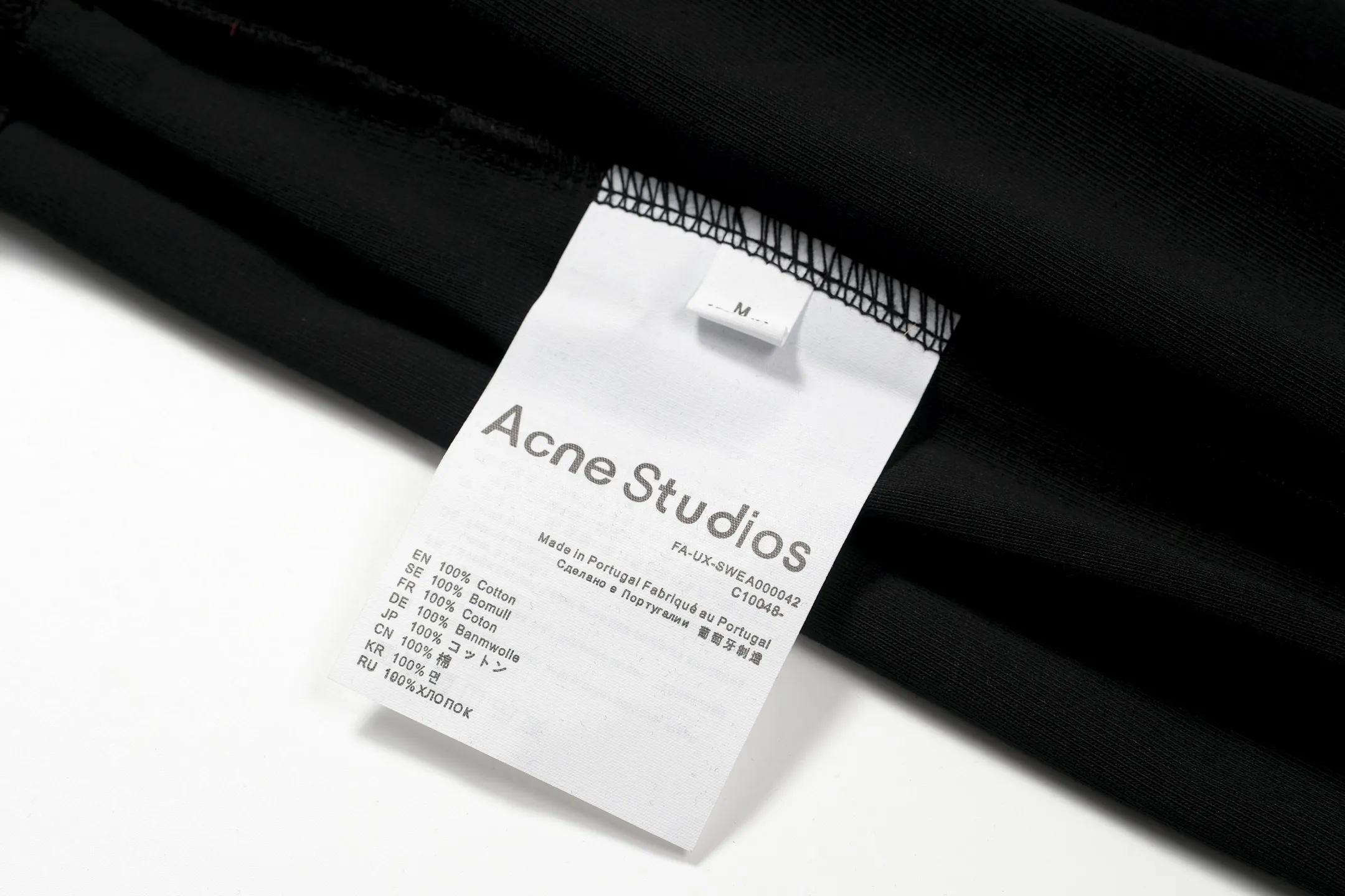 In Stock ❤️‍ ❤️‍ 8366#AC LOGO T Black White S-XL 38 5cm 8366#13012055